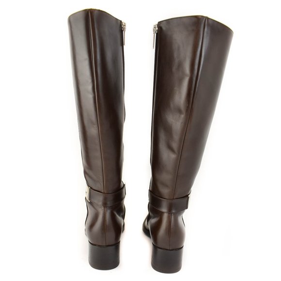 Dior Women's Dark Brown Leather Heeled Boots - Picture 7 of 11